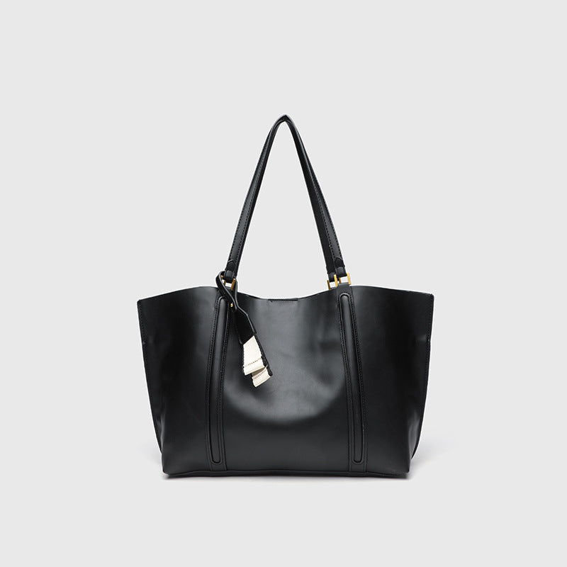 Women's Fashion Large Capacity Retro Commuter Portable Simple Women's Shoulder Bag