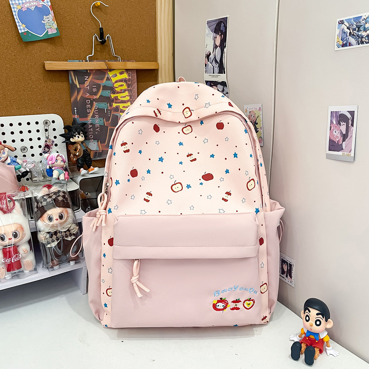 Style Good-looking Primary Secondary Lightweight Fresh Sweet Backpacks
