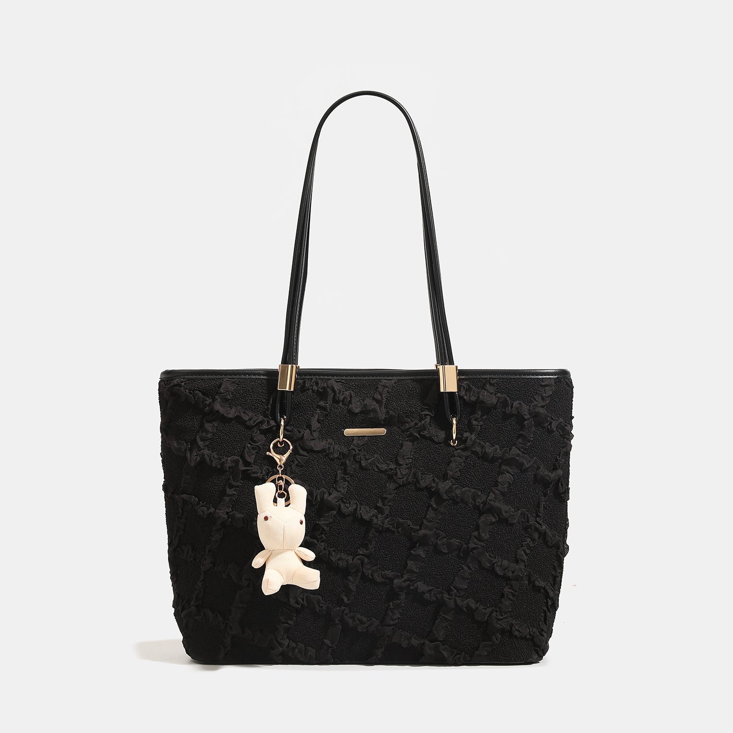 Women's Summer Large Capacity Totes High-grade Jacquard Tote Bag