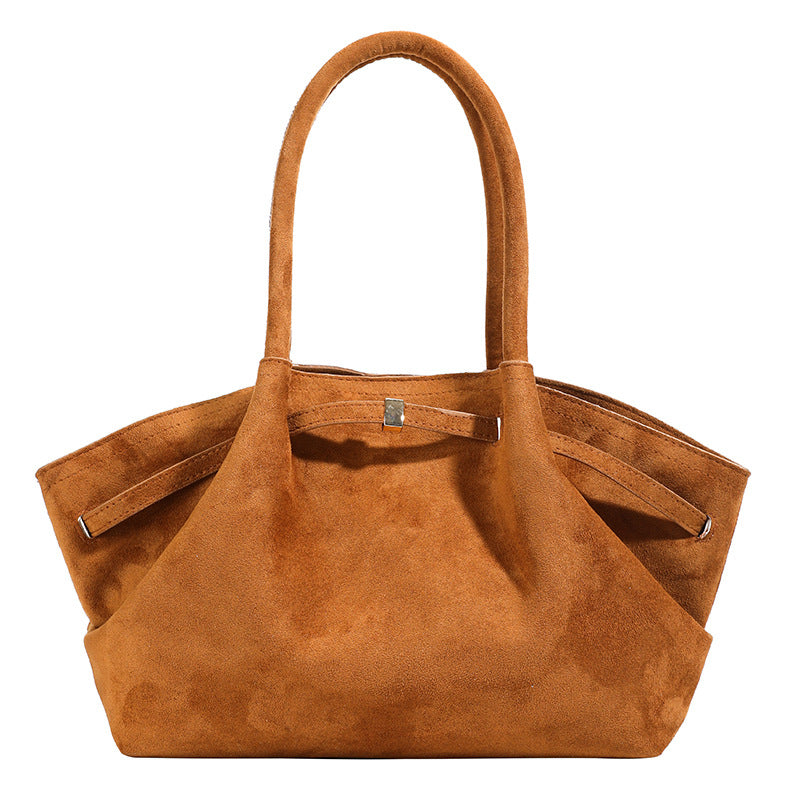 Women's Large Capacity Commuter Idle Style Dumpling Big Women's Shoulder Bag