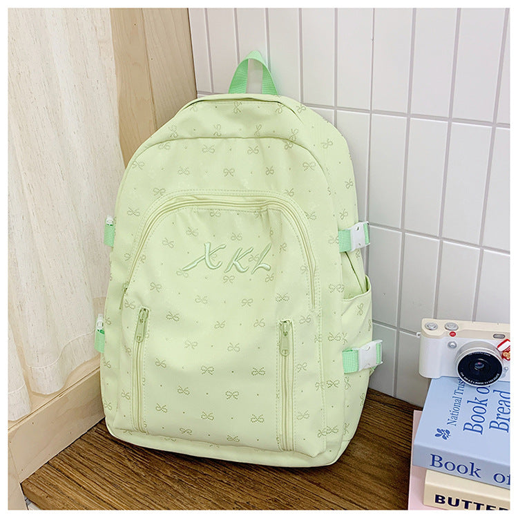 Cute Female Korean Junior High Class Large College Student Schoolbag
