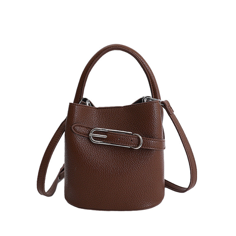 Women's Hand Holding Spring Advanced Texture Light Luxury Western Women's Messenger Bag