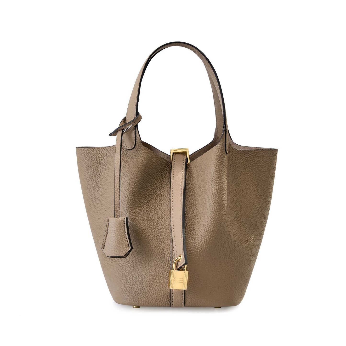 Women's Version First Layer Cowhide Vegetable Basket Lychee Bags