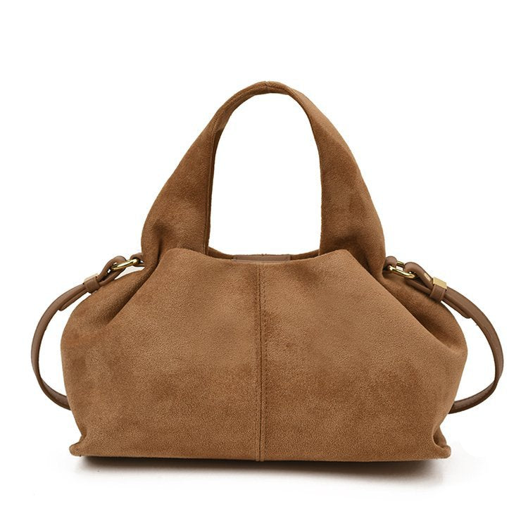 Women's Fashionable Pleated Cloud Large Capacity Portable Trendy Western Bags