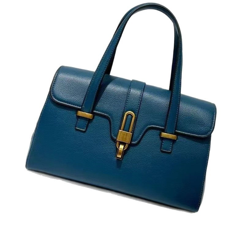 Women's Retro Textured Flap Commuter Large Capacity Bags