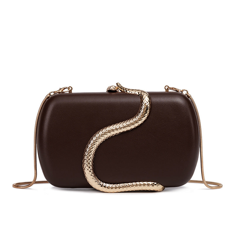 Simple Rhinestone Black Clutch Fashion Urban Evening Bags