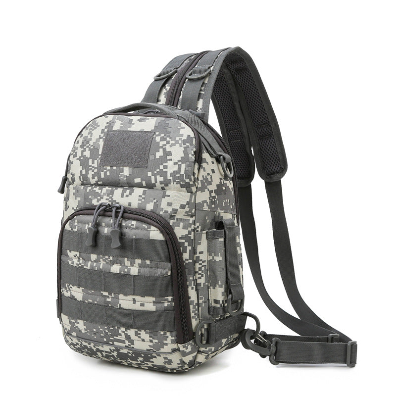 Men's Camouflage Tactics Two Shoulders Lure Large Men's Chest Bag