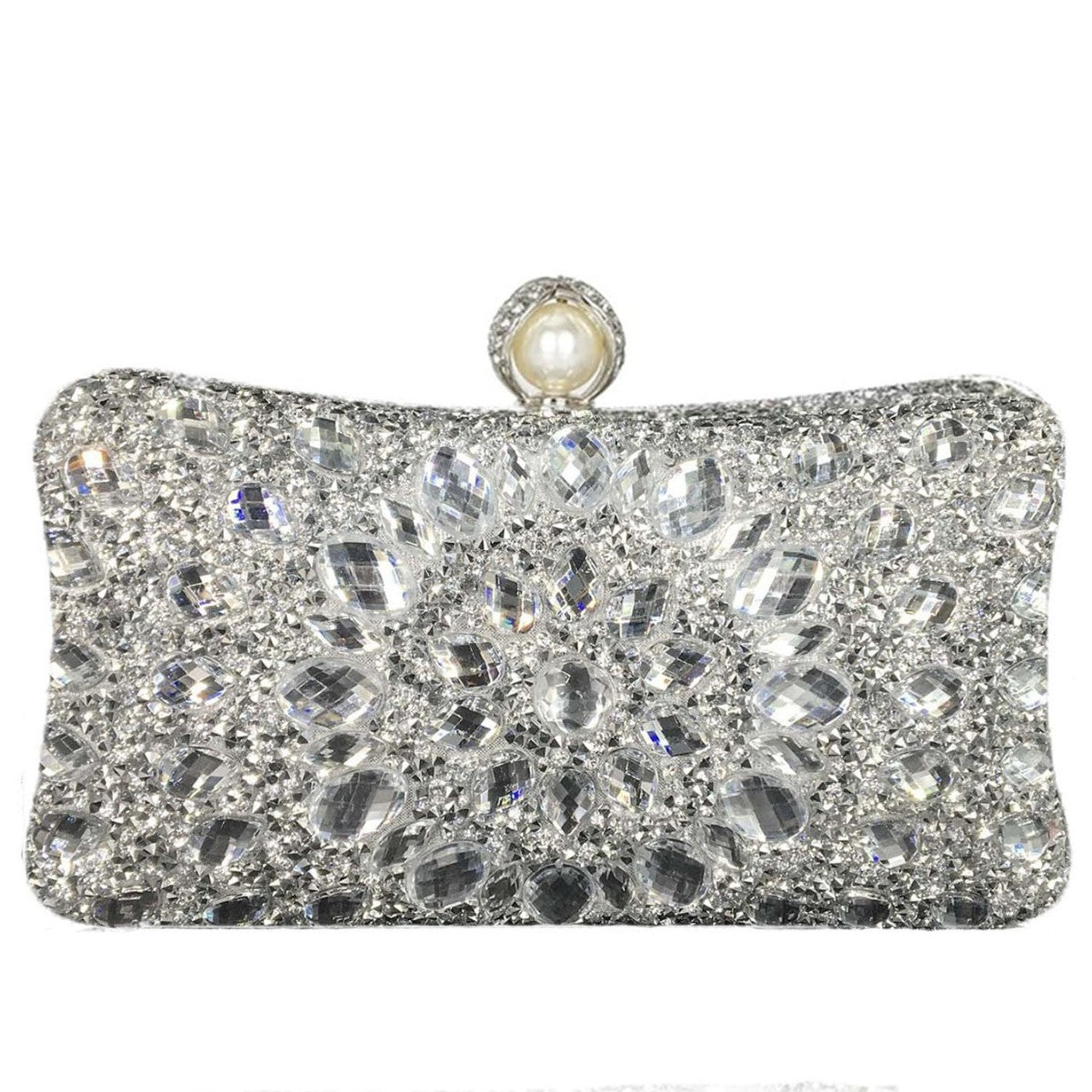 Women's Sunflower Fashion Banquet Clutch Dress Diamond Evening Bags