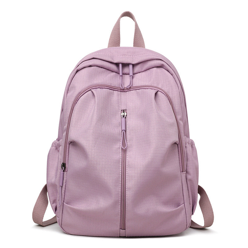 Large Capacity Water Repellent Lightweight Nylon Leisure Backpack