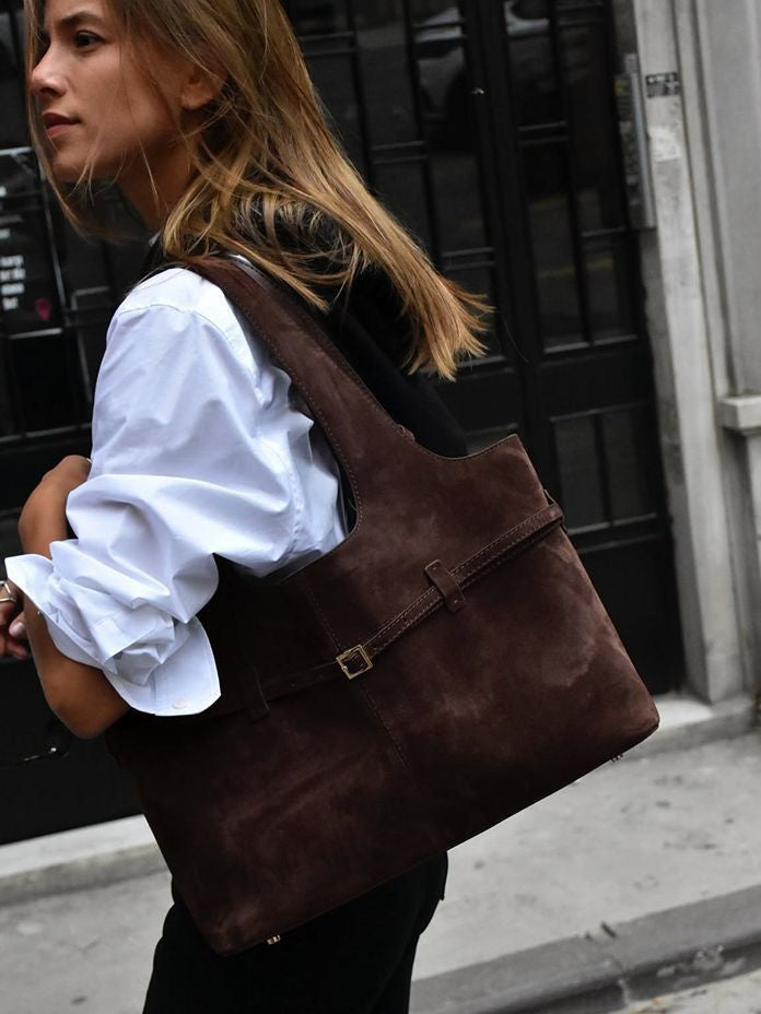 Soft Leather Fashion Large Capacity Totes Women's Shoulder Bag