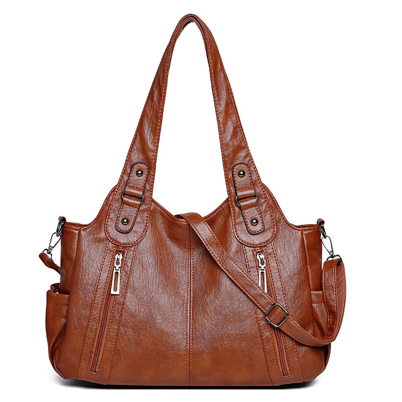 Women's Large Capacity Autumn Retro Easy Matching Bags