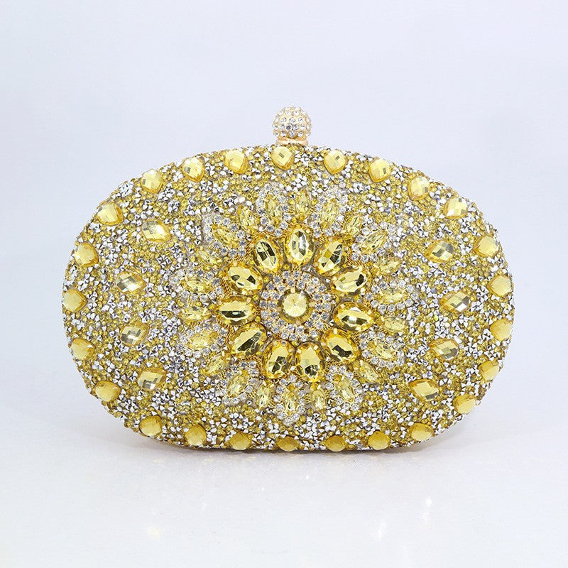 Women's Town Diamond Cheongsam Formal Dress Dinner Bag