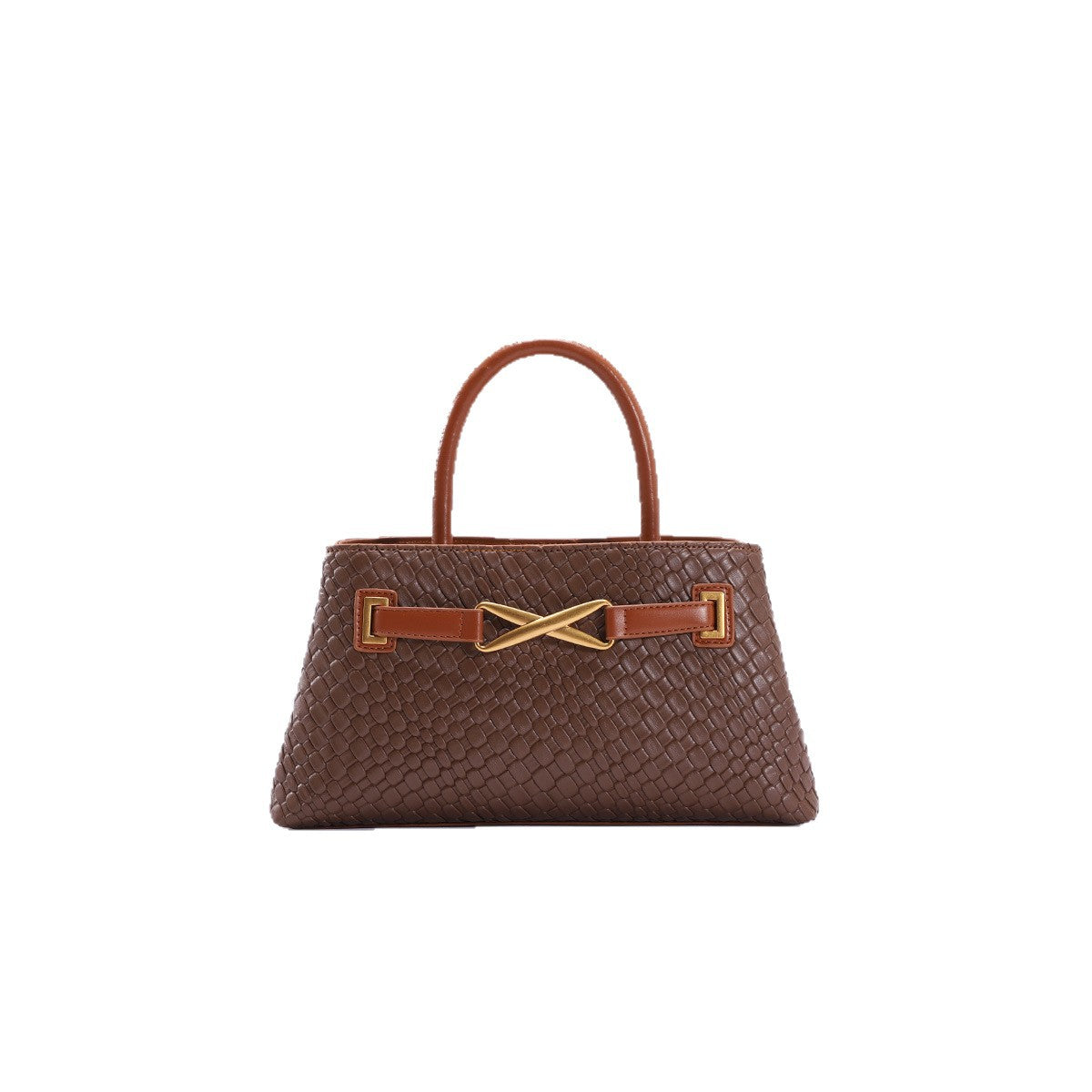 Women's Woven Fashion Horizontal Large Capacity Commuter Bags