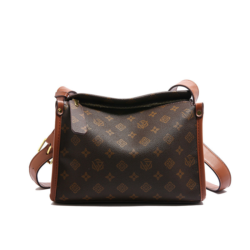 Women's High-grade Light Luxury Commuter Retro Printed Bags