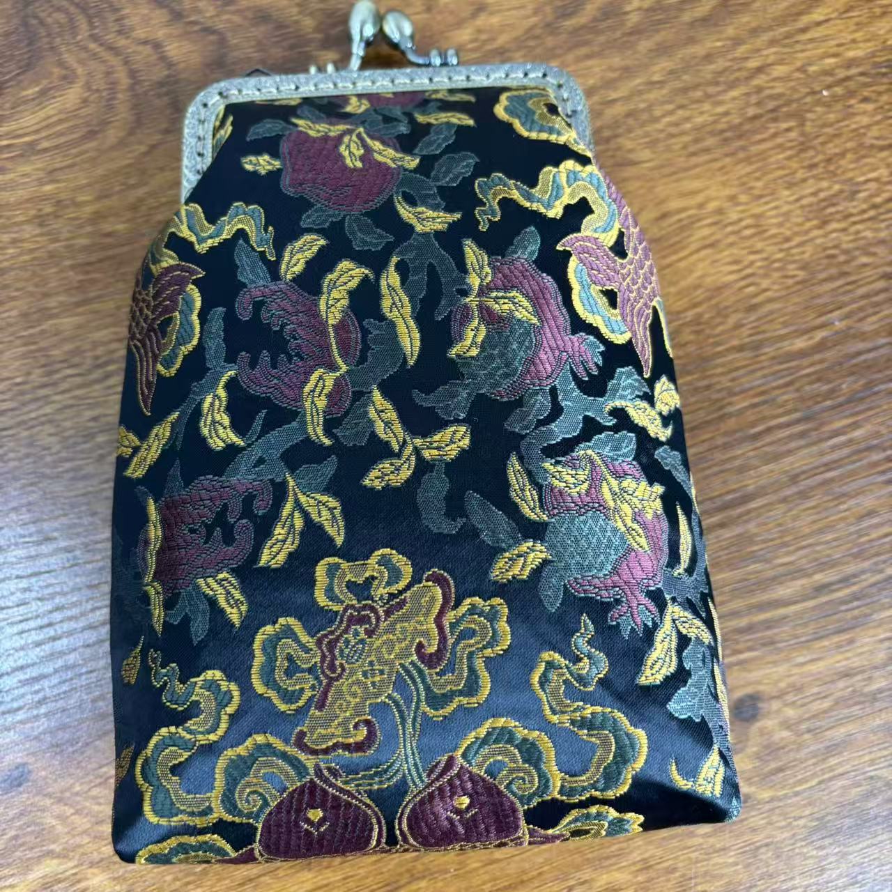 Retro Tassel Frame Handmade Ancient Style Female Purses