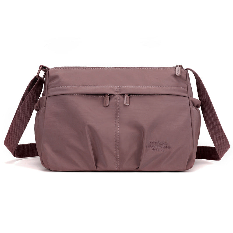 New Women's Nylon Cloth Waterproof Lightweight Women's Messenger Bag