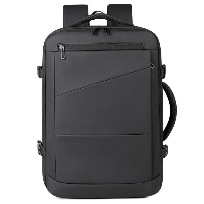 Men's Advanced Sense Scalable Large Capacity Short Trip Business Backpack
