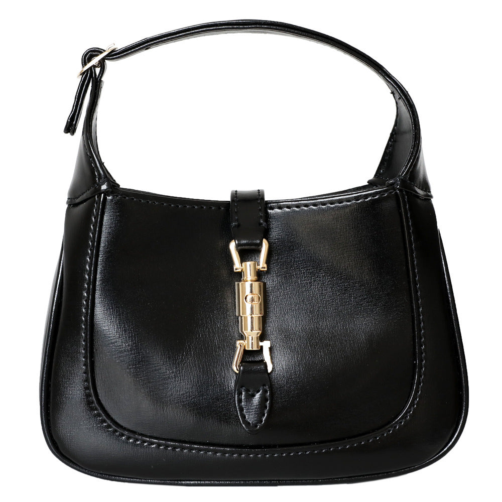 Saddle French Style Underarm Design Retro Women's Handbag