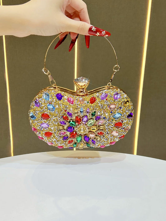 Women's Diamond Affordable Luxury Fashion The Party Hand Dinner Bag