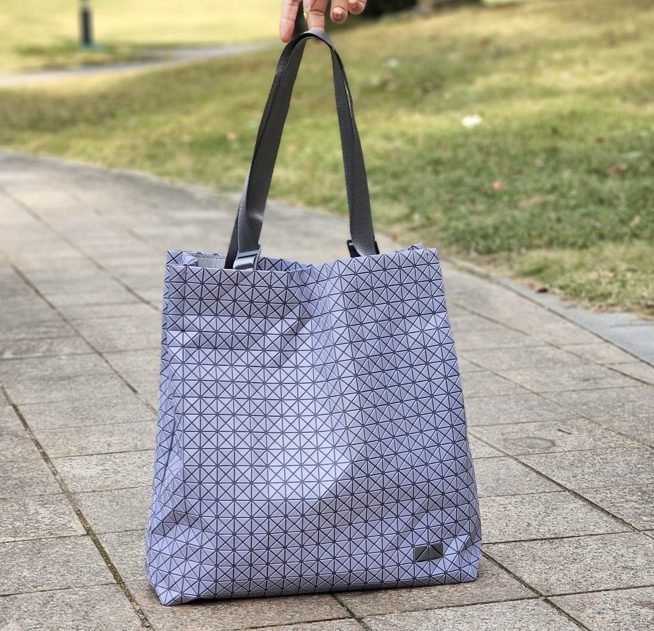 Vertical Stay At Home Rhombus Shopping Fashion Large Capacity Shoulder Bags