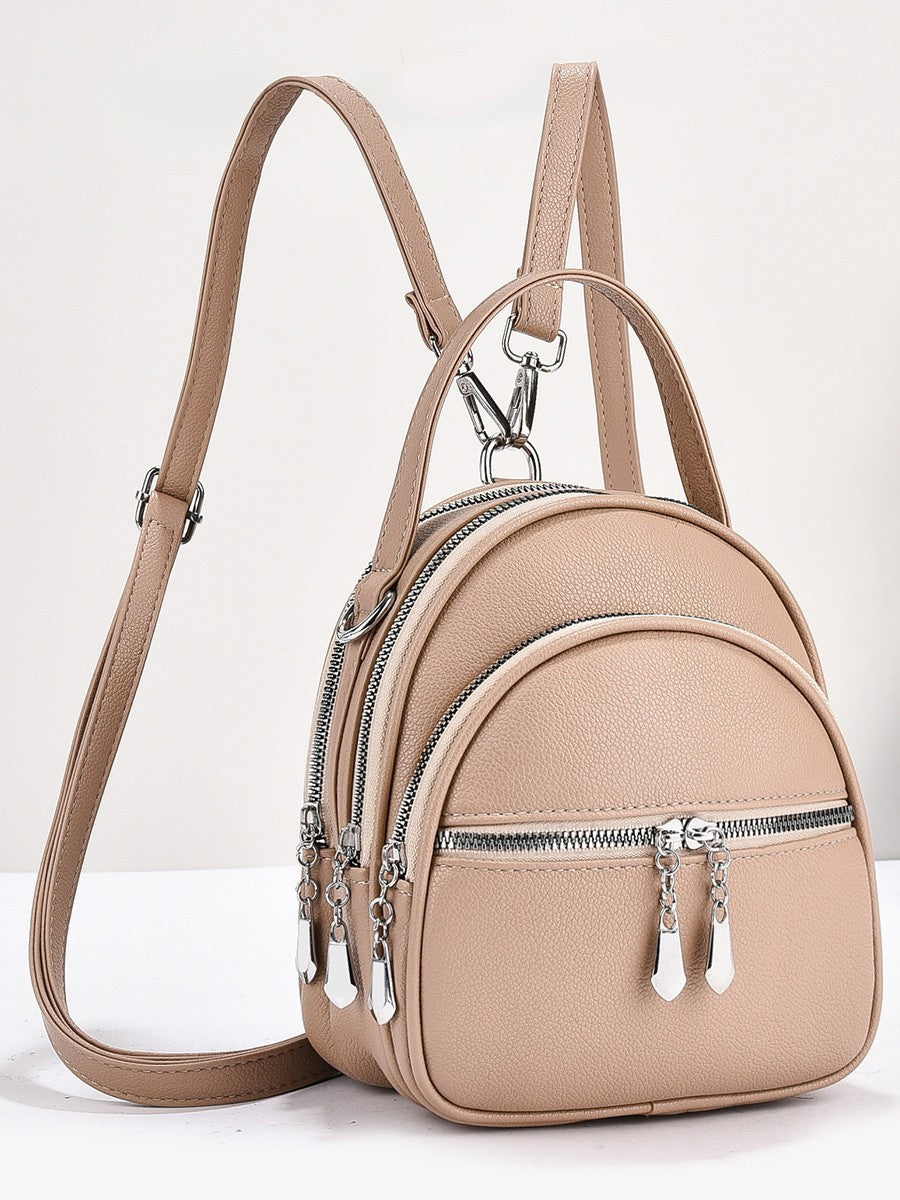 Women's Simple Elegant Korean Style Fashionable Personality Backpacks