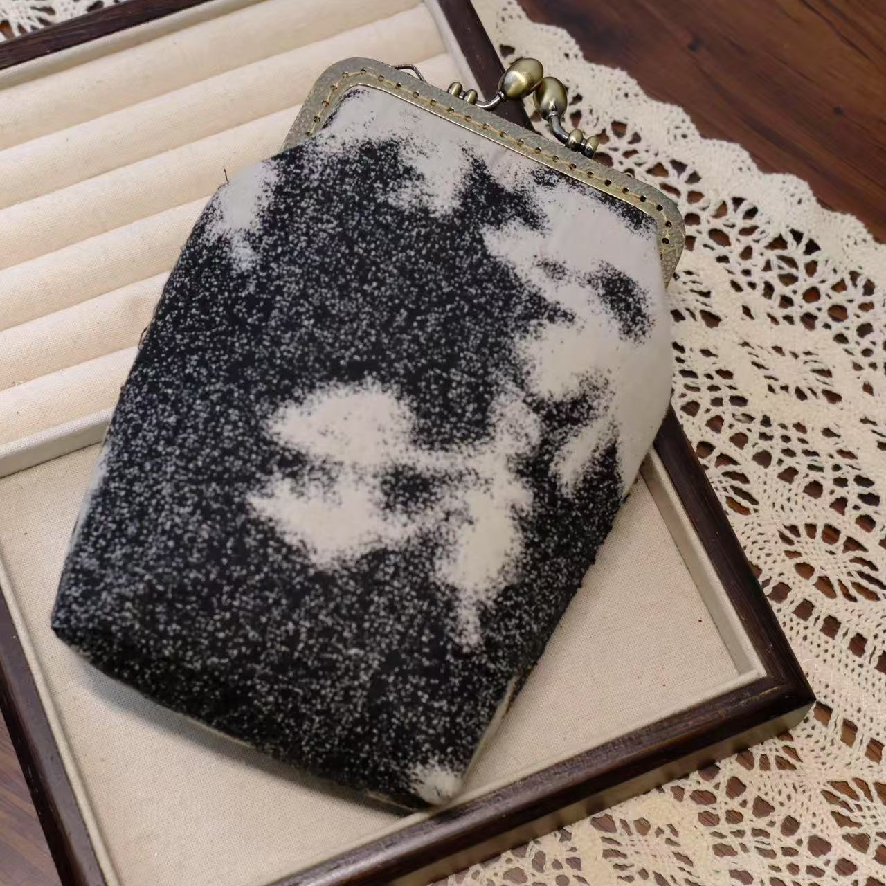 Retro Tassel Frame Handmade Ancient Style Female Purses