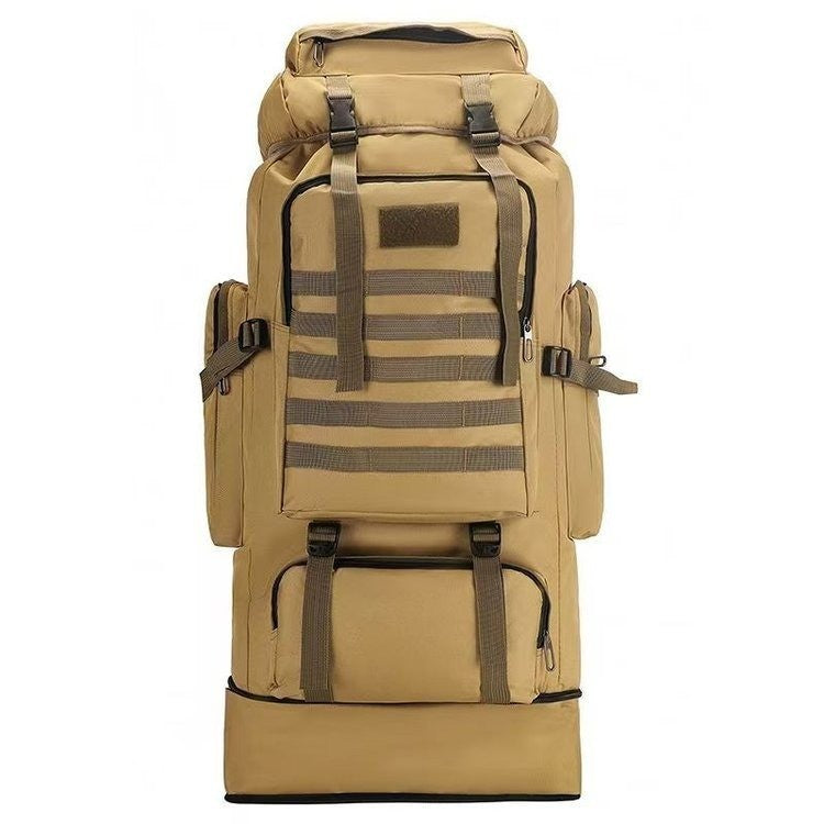 Women's & Men's Large Capacity Expansion Hiking Waterproof Breathable Outdoor Camouflage, Military Fan Bag
