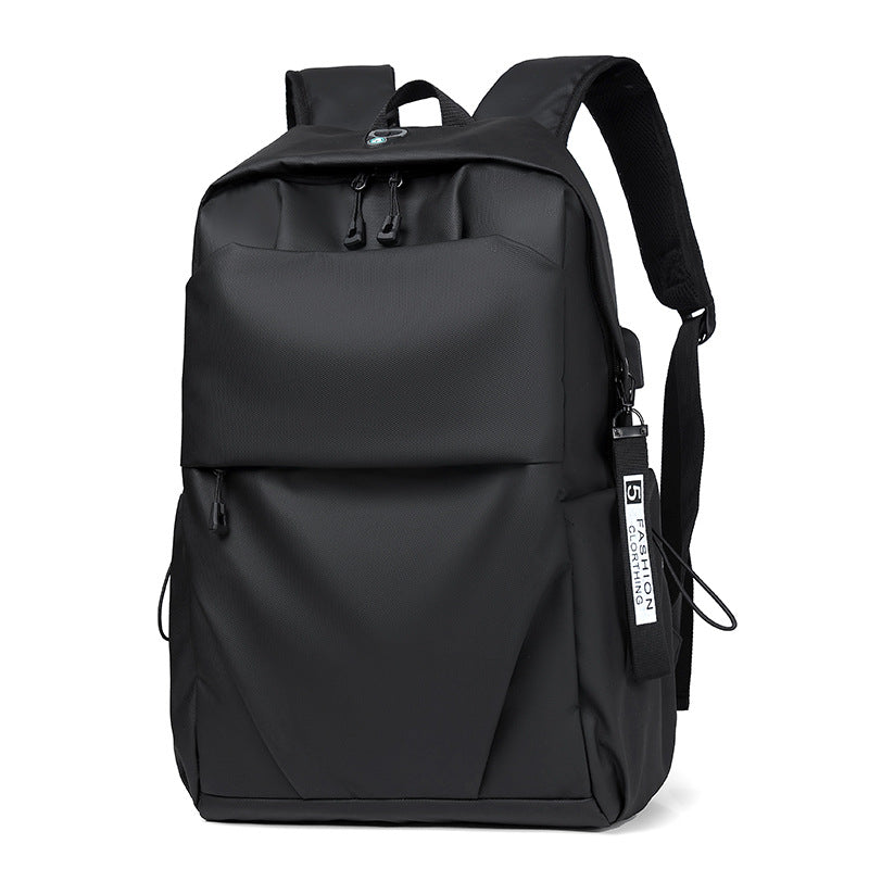 Simple Solid Color Business Commute Computer Universal Backpack