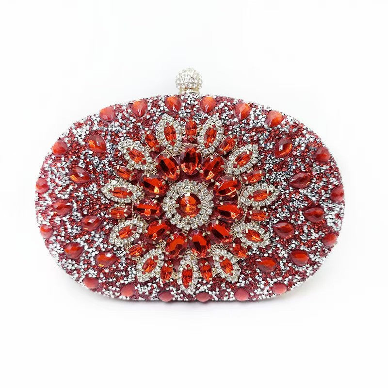 Sunflower Fashion Banquet Clutch Dress Diamond Bags