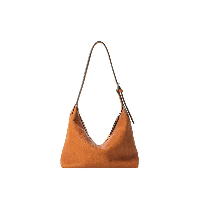 Women's Vegetable Tanned Calf Skin Underarm Classic Bags