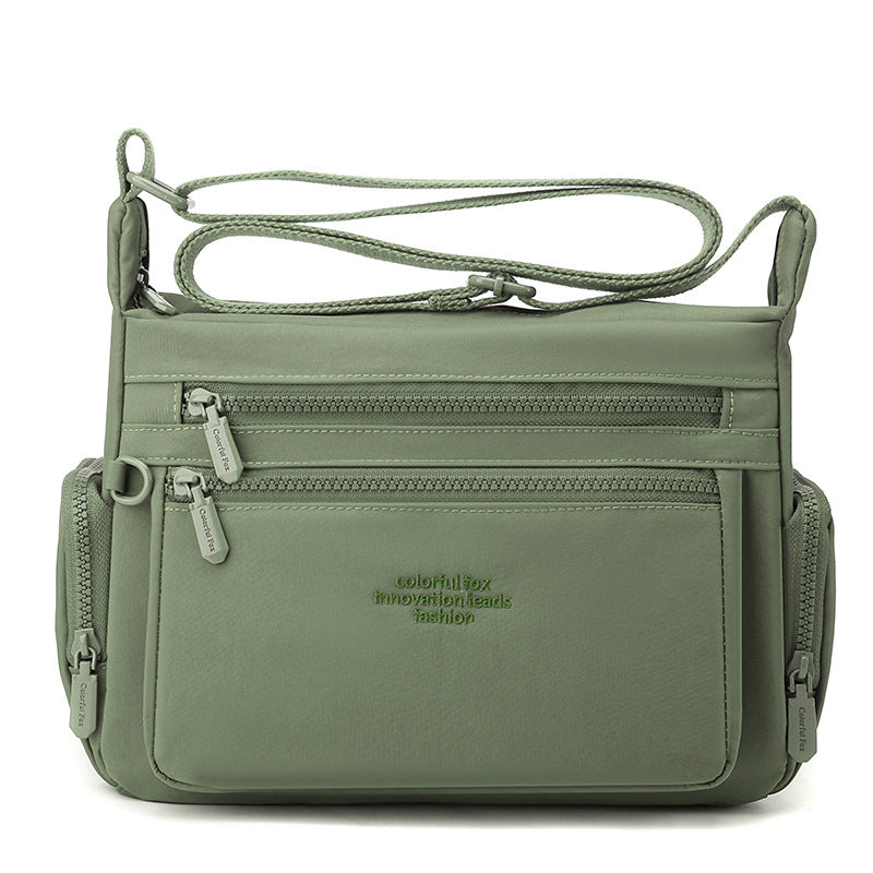Popular Women's Large Capacity Waterproof Nylon Shoulder Bags