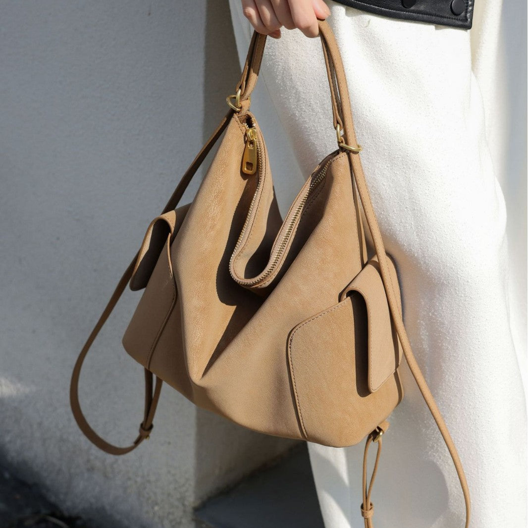 Women's Commuter Large Capacity Versatile High-grade Genuine Bags