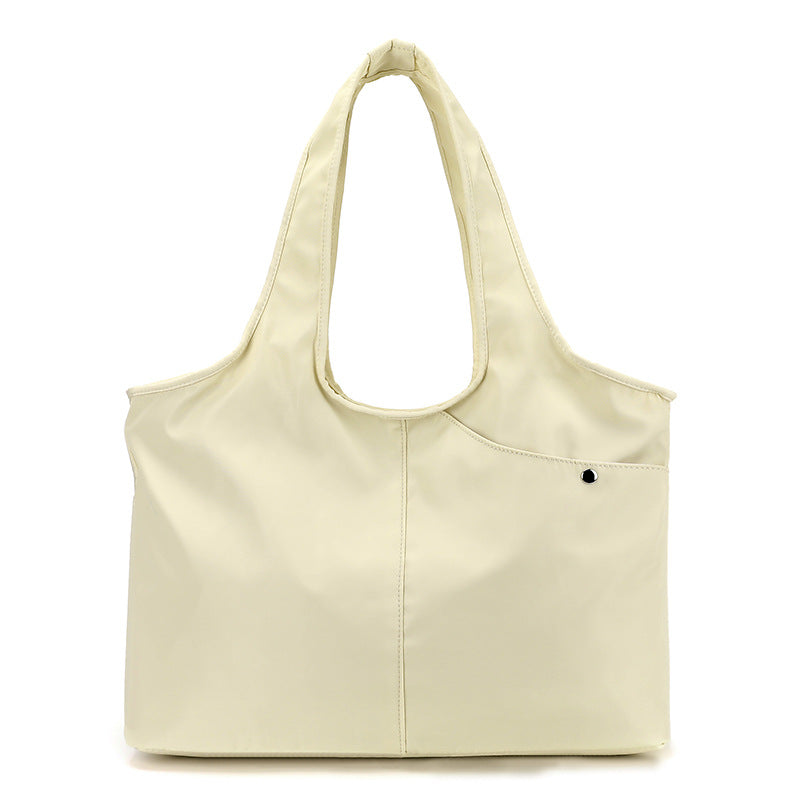 Women's Style Simple Large Capacity Lightweight Nylon Cloth Women's Shoulder Bag