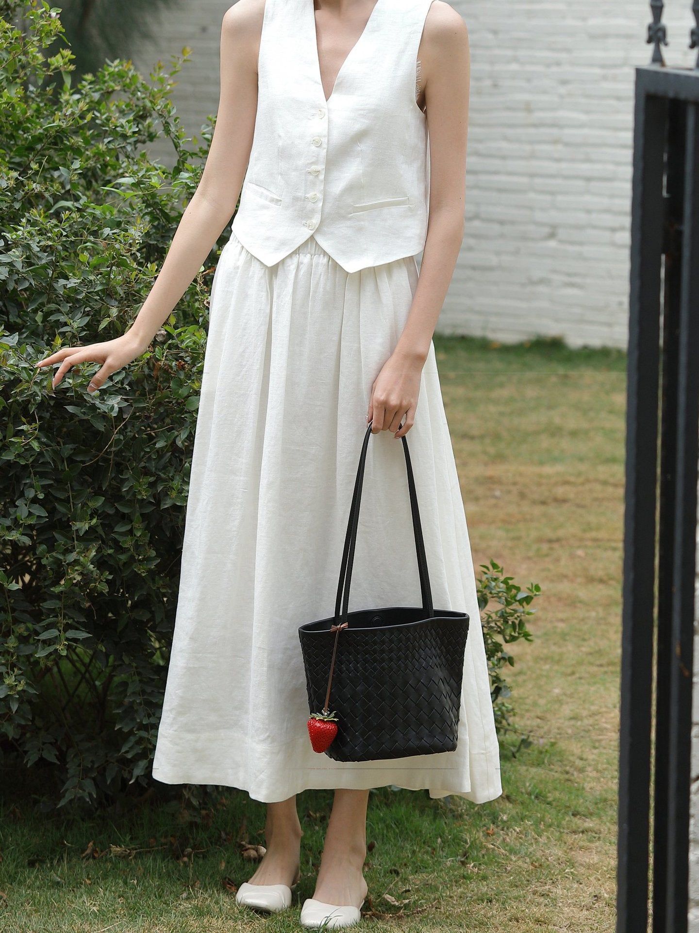Spring Sheepskin Hand-woven Genuine Leather High Texture Bags