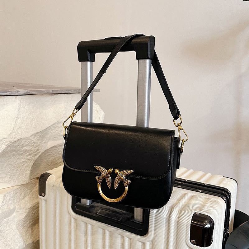 Women's Swallow Flying Bird Double Fashion Small Square Bags