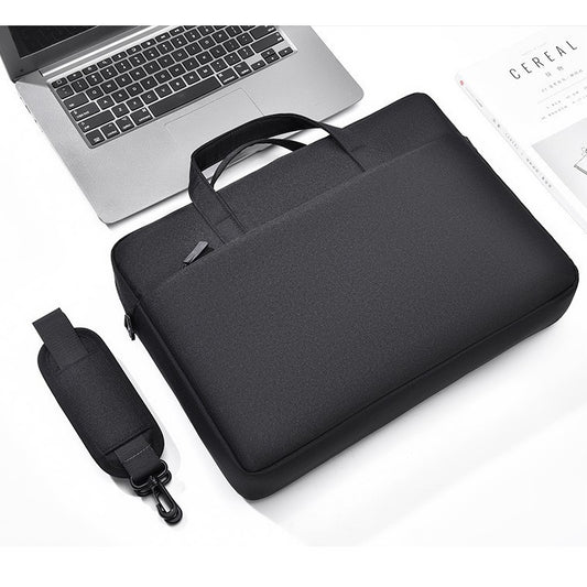 Men's Airbag Shockproof Inch File Printing Laptop Bag
