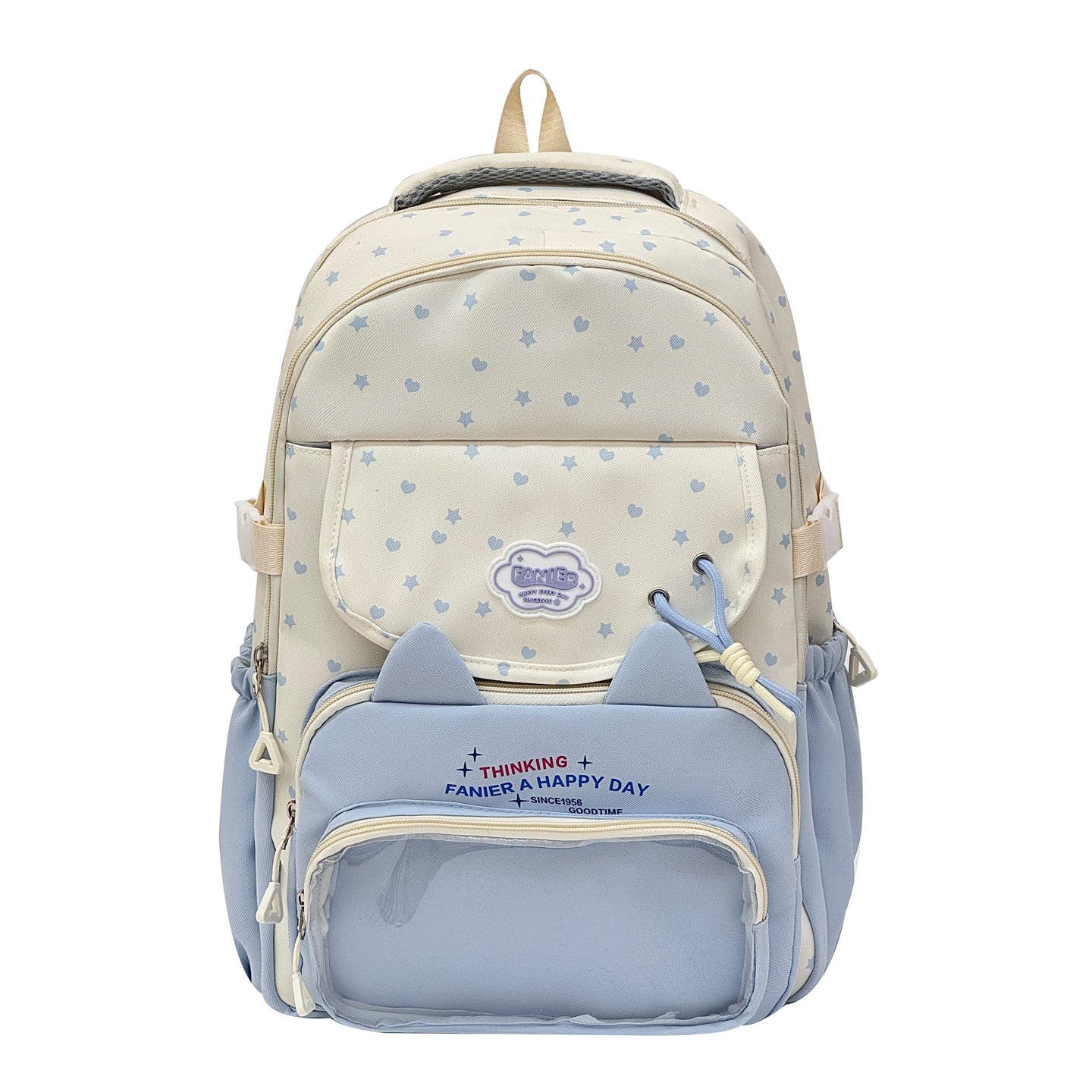 Good-looking Fresh Sweet Bar Cartoon Female Lightweight Large Leisure Backpack