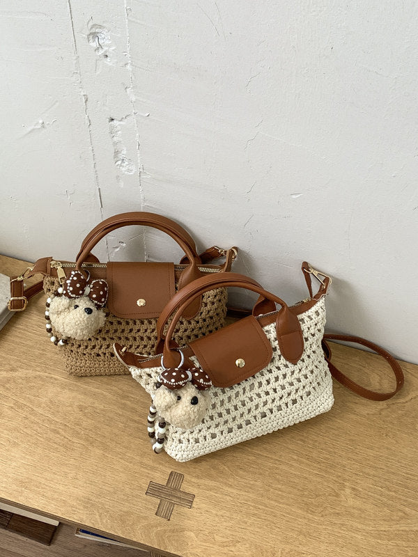 Graceful Women's Hand-woven Dumpling Niche Portable Women's Handbag