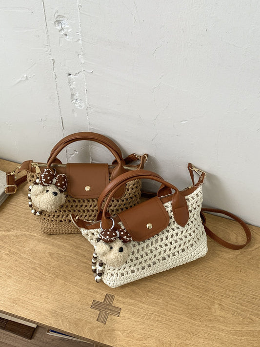 Graceful Women's Hand-woven Dumpling Niche Portable Women's Handbag