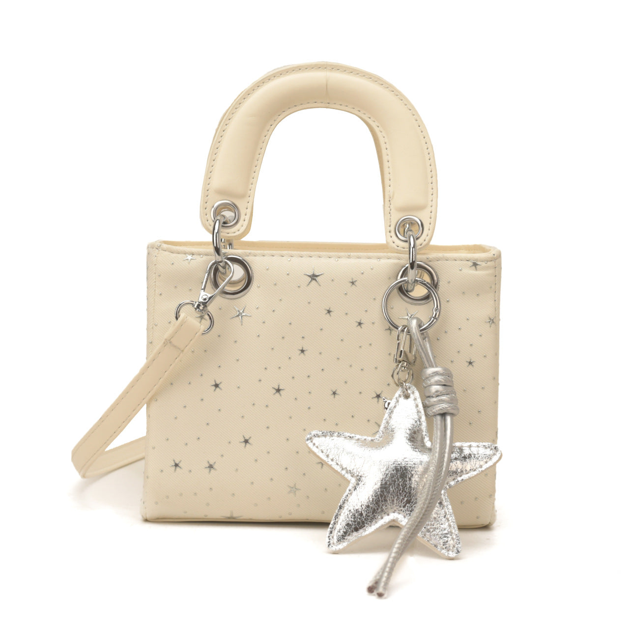 Starry Sky Summer Mild Luxury Retro Small Square Bag