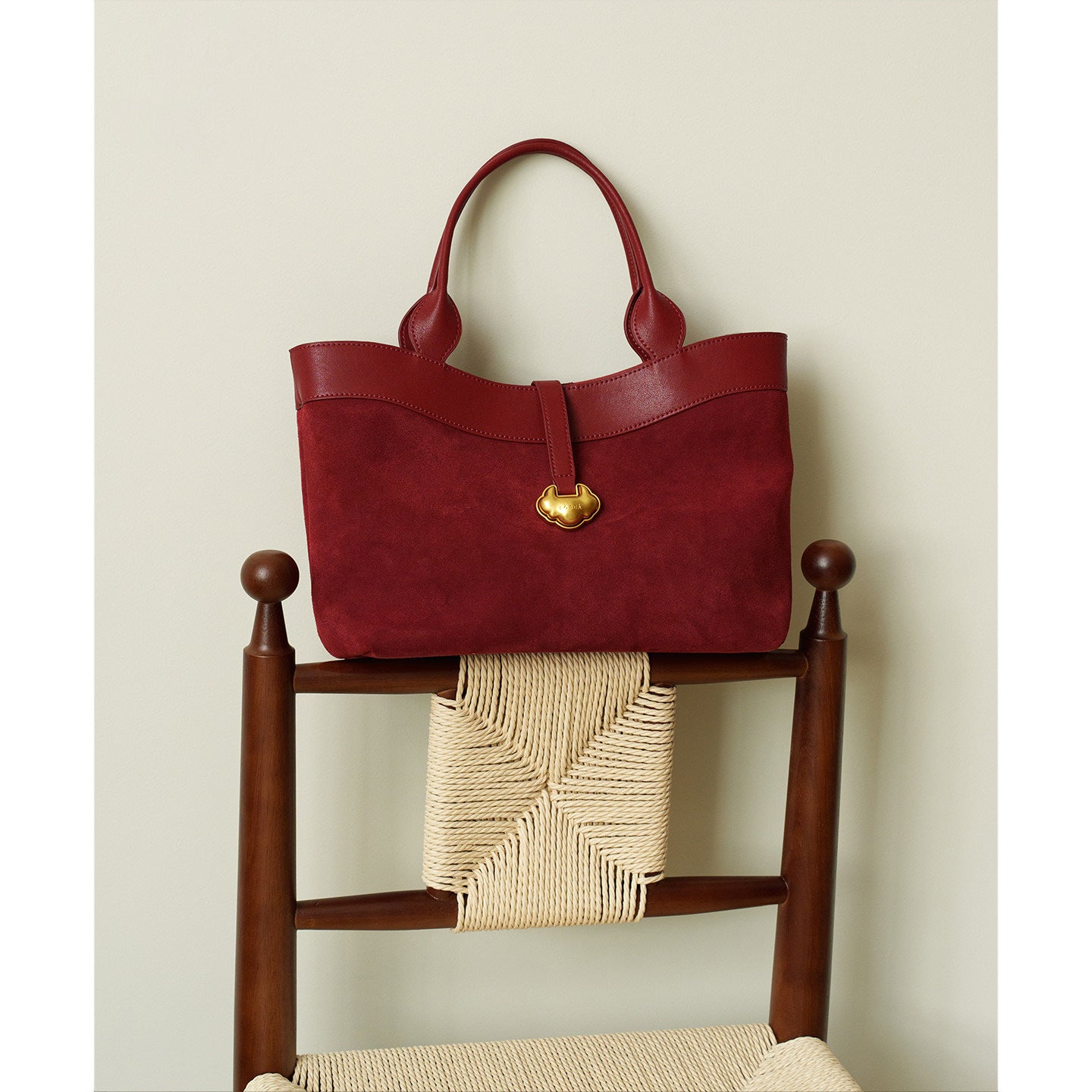 Women's Elegant Versatile High Sense Retro Frosted Leather One Bridal Women's Handbag