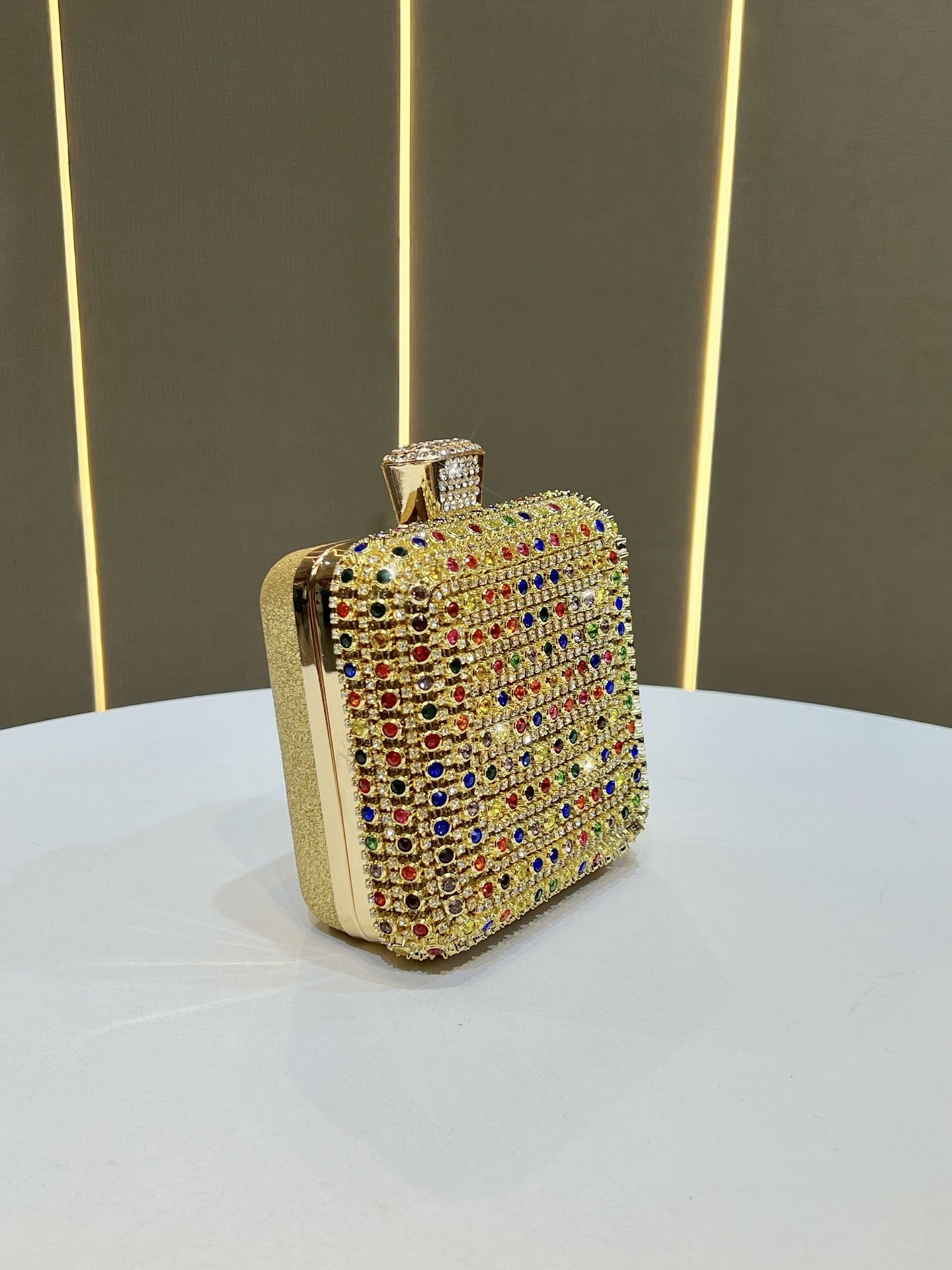Women's Light Luxury Diamond Clutch Party Shiny Bags