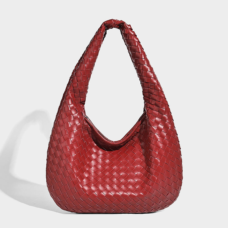 Women's Design High-grade Woven Springtide Large Capacity Tote Bags