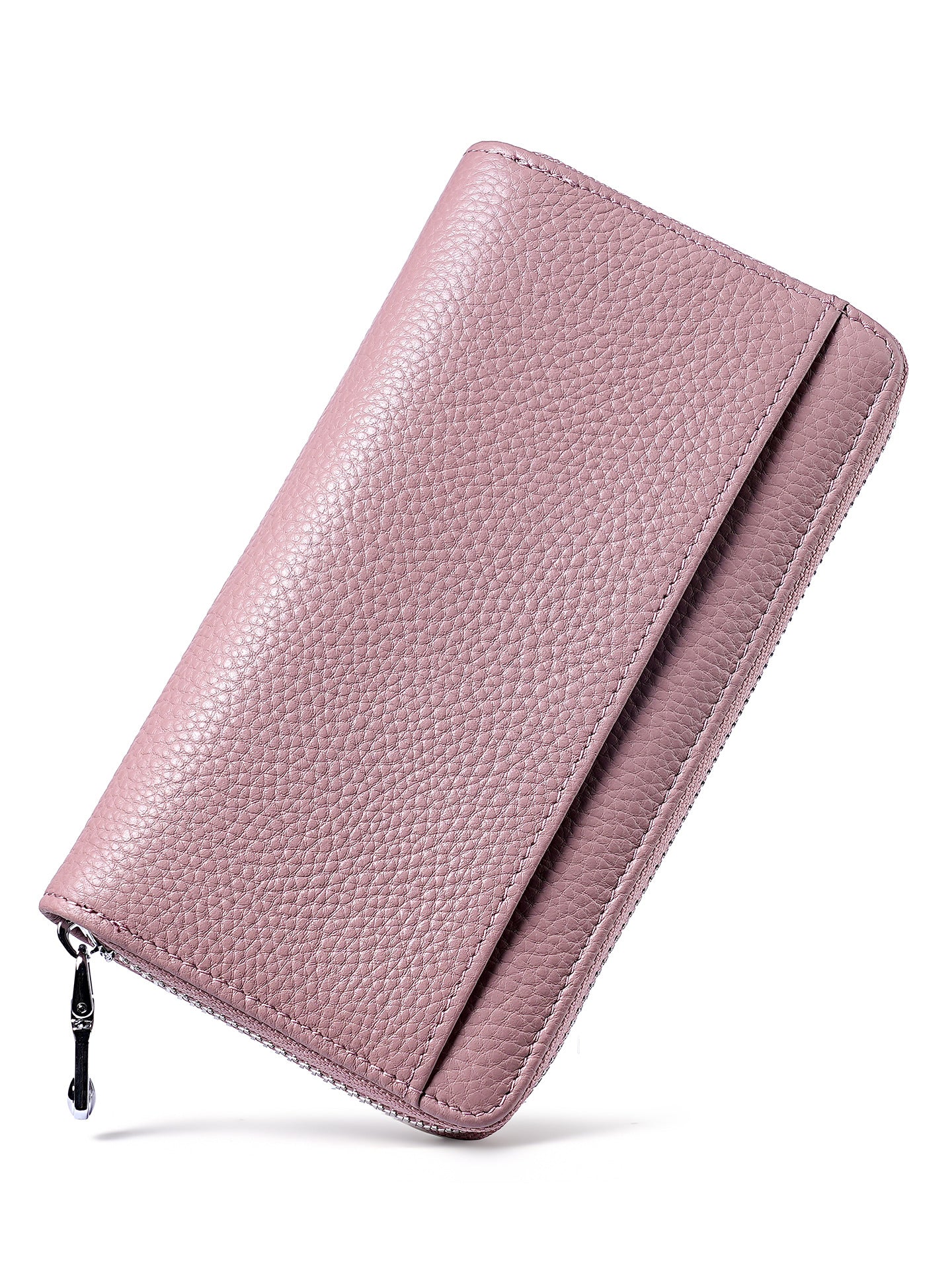 Women's & Men's Long Genuine Leather Clutch Large Capacity Purses