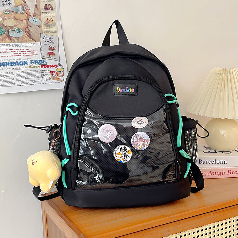 Cartoon Snacks Simple Two-dimensional Grain Lightweight Junior Bags