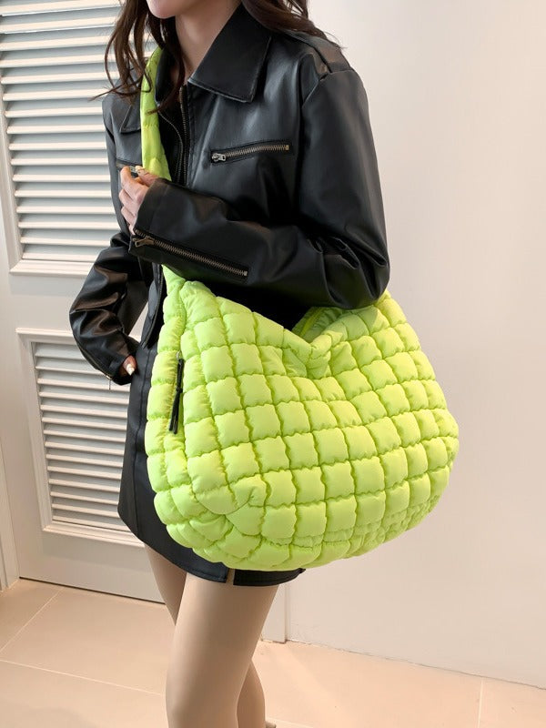 Women's Cloud Fashion Portable Dumpling Capacity Down Bags