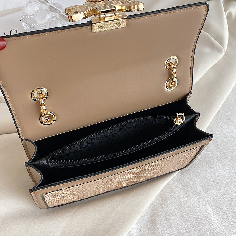 Women's Fashionable Retro Chain Western Style Advanced Shoulder Bags