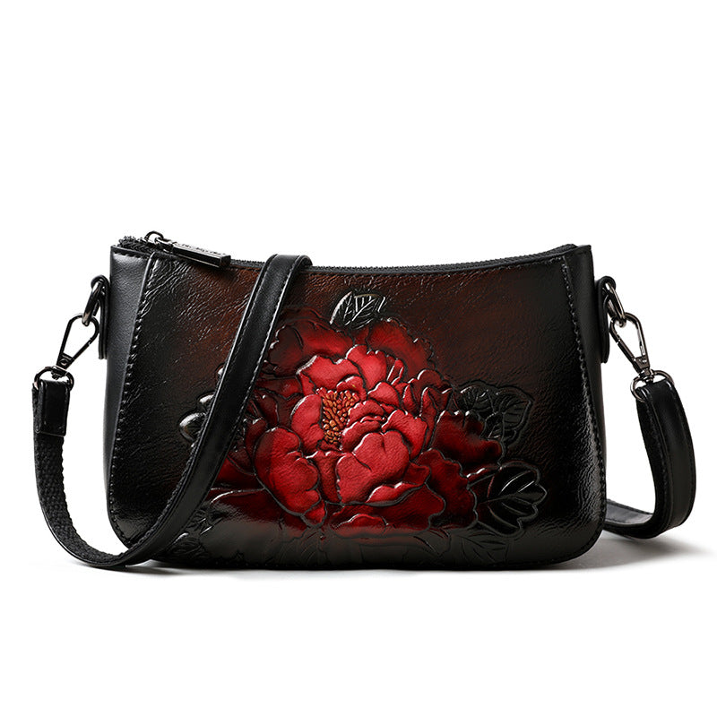 Women's Affordable Luxury Fashion Chinese Ethnic Style Mom Women's Messenger Bag
