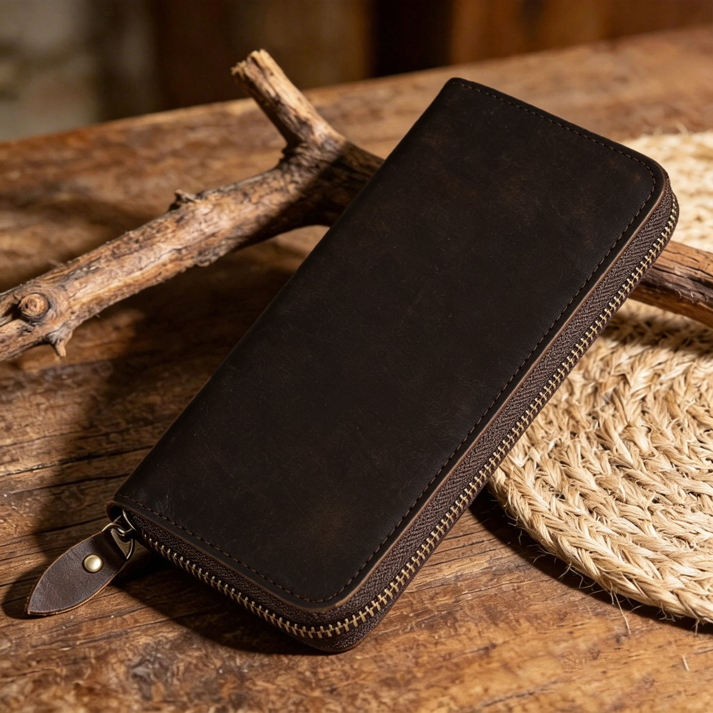 Men's Horse Leather Swiping Business High Sense Men's Wallet