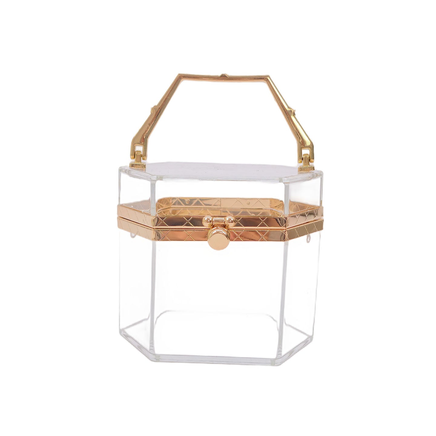 Stylish Chain Box Sense Diamond Quilted Handbags
